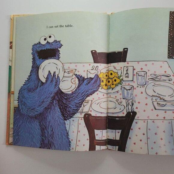 Sesame Street I Can Do It Myself Book Vintage 1980s Muppet Jim Henson Ernie Bird - Picture 5 of 11